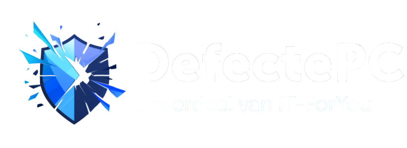 logo defectepc wit